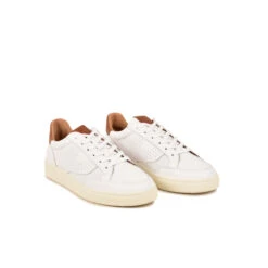 Pataugas BASALT/VTG H2H BLANC/CAMEL -Pataugas Boutique 628055 908 BASKET HOMME BASALT VT H2H BLANC CAMEL 4