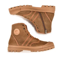 Pataugas AUTHENTIQUE ZIP/SSH F4H CAMEL -Pataugas Boutique 628177 BOOTS FEMME OG ZIPS SSH F4H CAMEL 6web