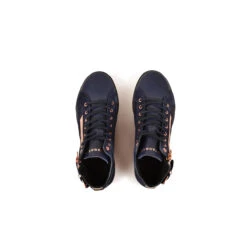 Pataugas PALME/MIX F4H MARINE/ROSE -Pataugas Boutique 628270 922 BASKET FEMME PALME MIX F4H MARINE ROSE 6