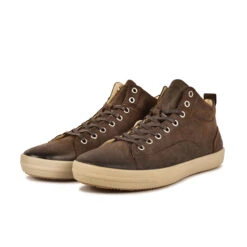 Pataugas NEW CARLO/W H4H CHOCOLAT -Pataugas Boutique 628305 BASKET HOMME NEW CARLO W H4H CHOCO 4