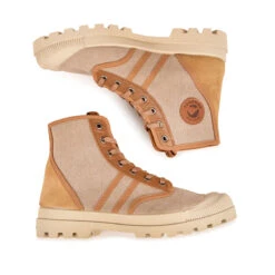 Pataugas AUTHENTIQUE M/MIXTC F4H BEIGE -Pataugas Boutique 628318 BOOTS FEMME OG M MIXTC F4H BEIGE 6