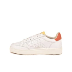 Pataugas BASALT/N F2H BLANC/CORAIL -Pataugas Boutique BASKET FEMME BASALT N F2I BLANC CORAIL 628053 936 3