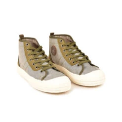 Pataugas ETCHE M/MIXTC F4I KAKI -Pataugas Boutique BASKET FEMME ETCHE M MIXTC F4I KAKI 628485 554 4