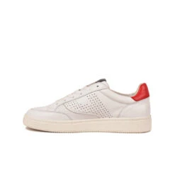 Pataugas BASALTE/N H2H BLANC/ROUGE -Pataugas Boutique BASKET HOMME BASALT N F2H BLANC ROUGE 3