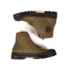 Pataugas AUTHENTIQUE/W MADE IN FRANCE F4G KAKI 11 Pataugas AUTHENTIQUE/W MADE IN FRANCE F4G KAKI -Pataugas Boutique BOOTS FEMME AUTHENTIQUE KAKI 6