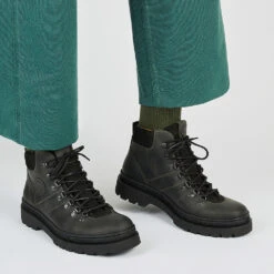 Pataugas NEW NISTOS/W H4I ANTHRACITE -Pataugas Boutique BOOTS HOMME NEW NISTOS W H4I ANTHRACITE 628527655