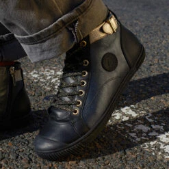 Pataugas BANJOU LATSA/MIX F4H NOIR/DORÉ 13 Pataugas BANJOU LATSA/MIX F4H NOIR/DORÉ -Pataugas Boutique F Palme MIX Noir Dore