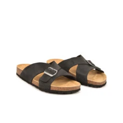 Pataugas LUDO/MIX H2I NOIR 11 Pataugas LUDO/MIX H2I NOIR -Pataugas Boutique SANDALE HOMME LUDO MIX H2I NOIR 628533 850 4